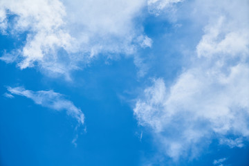 Blue Sky with Clouds