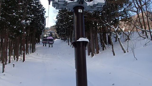 Move by ski lift