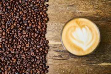 Coffee Beans and Coffee