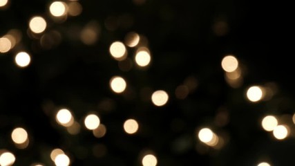 blurred xmas lights