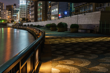 隅田川テラス夜景