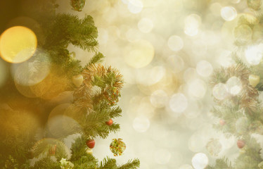 Decorated Christmas tree