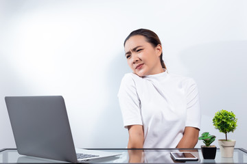 Woman need to take a pee