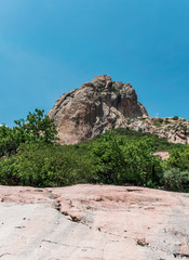 Peña de Bernal's monolith in Mexico