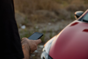 Man calls for assistance when car breaks down