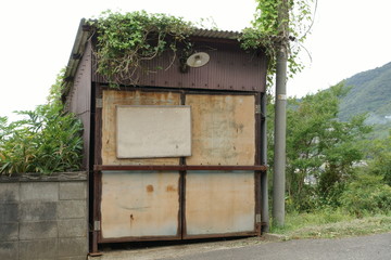 日本の岡山の古い建物