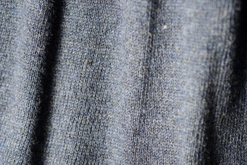 Knitted fabric texture and background close up