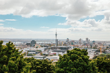 Auckland view from Mt Eden