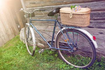 Fototapeta premium Bike in the countryside.