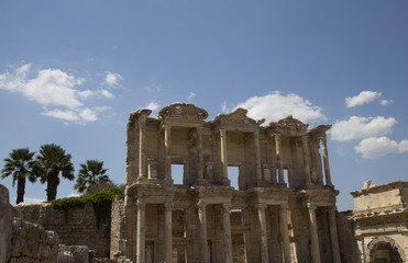 Obraz premium Celsus Library. Selcuk Ephesus, Izmir - Turkey