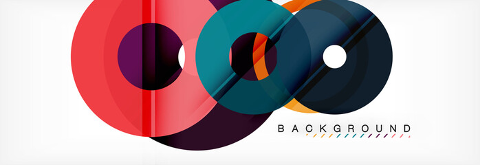Obraz premium Modern geometrical abstract background
