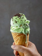 pistachio ice cream