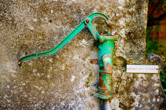 old pump non-potable water