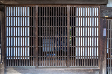 日本の伝統建築　木造の窓