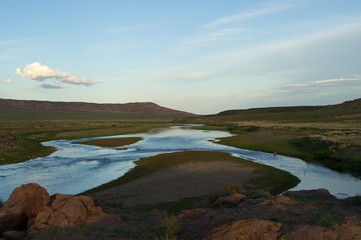 River in Mongolia