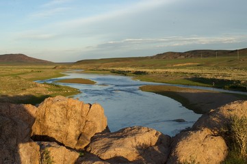 River in Mongolia