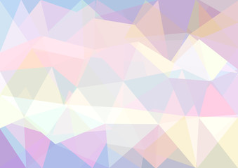 Fototapeta premium Colorful background with geometric shapes