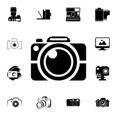 camera icon. Detailed set of photo camera icons. Premium quality graphic design icon. One of the collection icons for websites, web design, mobile app