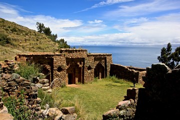 Fototapeta na wymiar Peru Lake Titicaca