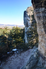 Obraz premium View on the mountain scenery