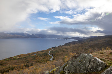 The winter is coming in Northern Norway