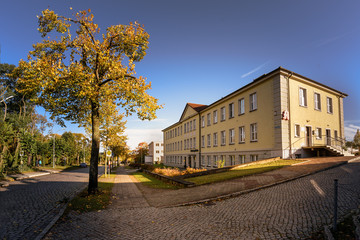 Fototapeta na wymiar Poliklinik Ärtzehaus Grabowstraße