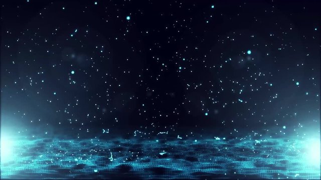 4k Abstract Hi Tech Bouncing Particles Background/
Animation of an elegant loopable abstract complex technology background with beautiful light particles bouncing and splashing