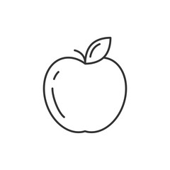 Apple outline icon