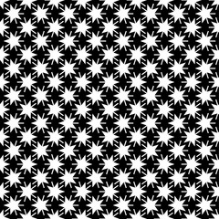 Christmas seamless background with stars, vector illustration