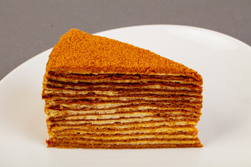 Honey layered cake