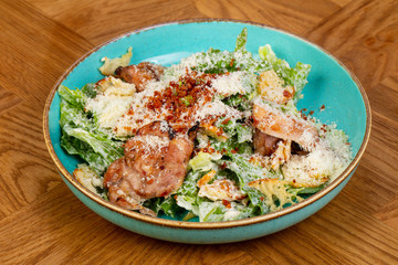 Caesar salad with chicken