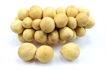 Wollongong sweet fruit on white background