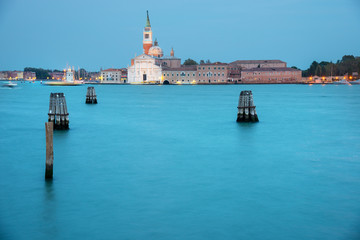 Abendstimmung; Basilica San Giorgio Maggiore; Venedig