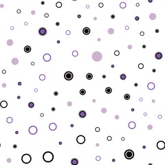 Light Pink, Green vector seamless cover with spots.