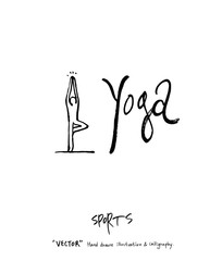 스포츠 포스터 / 손으로 그린 스포츠 그림