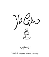 스포츠 포스터 / 손으로 그린 스포츠 그림