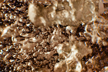 boiling water, abstract bubble shapes, abstract artistic background design 