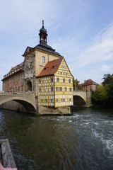 Fototapeta na wymiar Bamberg Rathaus