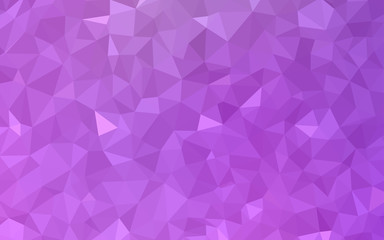 Fototapeta premium Light Purple vector shining triangular cover.