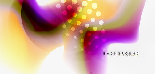 Mixing liquid color flow abstract background. Trendy abstract layout template for business or technology presentation, internet poster or web brochure cover, wallpaper