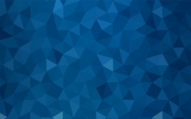 Dark Green, Yellow vector low poly layout.