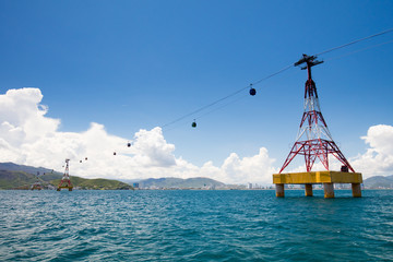 Obraz premium Nha Trang Vietnam Skyline