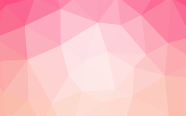 Obraz premium Light Purple, Pink vector abstract mosaic backdrop.