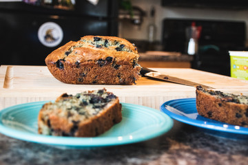 Blueberry Banana Bread