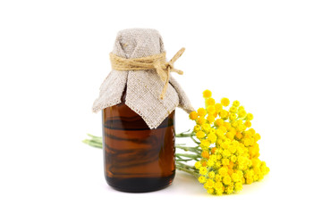 Isolated Helichrysum Arenarium Extract Infusion Ticnture (Dwarf Everlast, Immortelle).