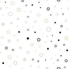 Light Green vector seamless cover with spots.