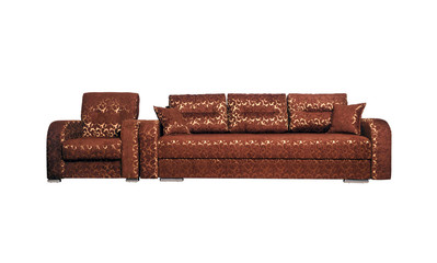 sofa isolated on white background