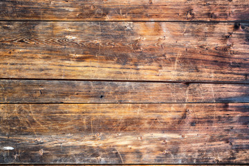 Holz Hintergrund rustikal, Bretterwand aus warmen Holz