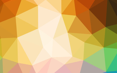 Obraz premium Light Multicolor vector triangle mosaic cover.