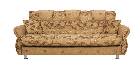 sofa isolated on white background